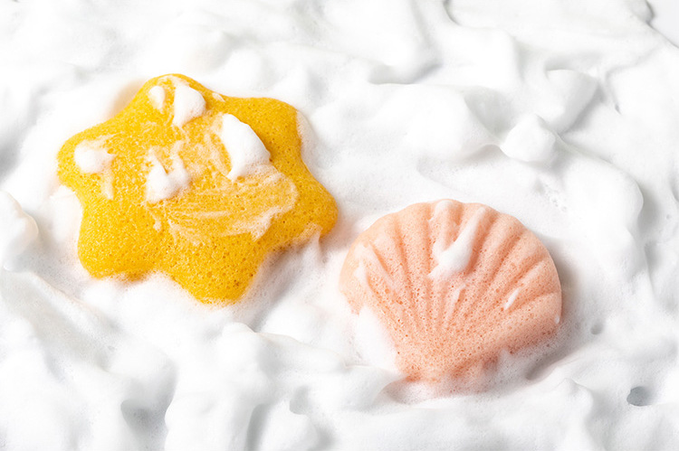 What is the difference between a konjac sponge and other cleaning products?