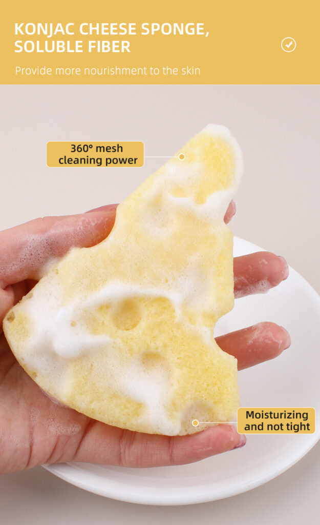 pizza konjac sponge 